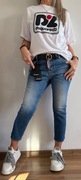 Piękne spodnie dsquared2 Cool Cropped Jeans 