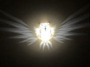 Lampka kinkiet Sowa Night Owl druk 3d