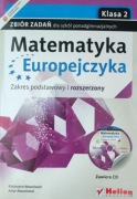 Matematyka Europejczyka , kl. 2 - zbiór zadań dla szkół ponadgim. + CD