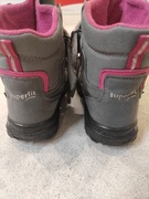 Buty zimowe dziecięce Superfit r.27 szaro-różowe