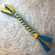 Szarpak 40 cm niebieski żółty