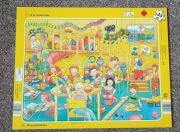 Puzzle w ramce przedszkole 33 elementy 