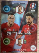 PANINI EURO 2016 KARTA DOUBLE TROUBLE DRMIC MEHMEDI