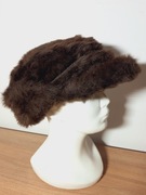 Czapka zimowa futrzana Nowa rozm 57