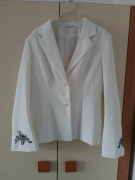 Żakiet biały damski 