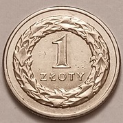 1 zł złoty 2012r. nakład: 10.000.000 szt.