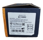 Klocki hamulcowe Denckermann B110882 Mazda 6 GG GY NAD25B