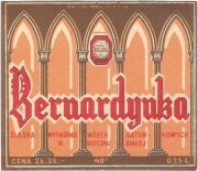 Etykieta na alkohol, BERNARDYNKA, Bielsko-Biała