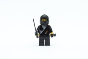 Figurka Lego Castle cas048 Ninja Black 6088 6089 6093