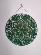 Mandala Łapacz snów Serwetka na obręczy 30 cm