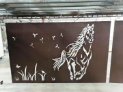 Przęsło ogrodzeniowe-panele-płot-bramy-ażur CNC