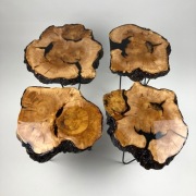 Taboret,stolik z wierzby