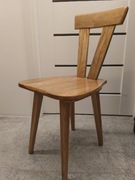 Krzesło jesionowe PRL "zydel" Wincze&Szlekys Spółdzielnia ŁAD 