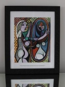 Obraz: Pablo Picasso -GIRL BEFORE A MIRROR -42X34