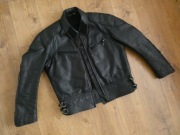 Kurtka skórzana męska ENGELBERT VANEK  skóra PILOTKA military  L