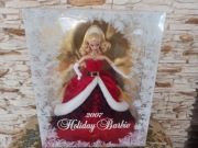 Kolekcjonerska Lalka Barbie Holiday 2007 Edycja Świąteczna Mattel K7958