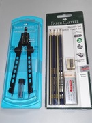 Cyrkiel Szkolny Faber Castell Faber-Castell Twister Nowy + Gratis [16]