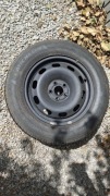 Felga stalowa VW Audi 15" z oponą 195/65/15 koło zapasowe