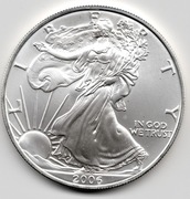 Amerykański orzeł 2006r - 1uncja srebra