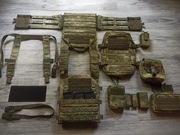 ATACS FG plate carrier 2w1 Cordura 1000D zestaw NOWY - UNIKAT + GRATISY