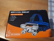 Latarka czołowa Led USB 5w1