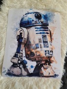 Nowy plakat na płótnie 30x40cm z filmu Gwiezdne Wojny Star Wars 