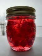 Świeczka żelowa zapachowa – malinowy dżem