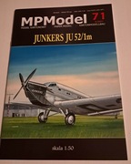 Model kartonowy Junkers Ju 52-1m