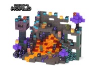 Klocki magnetyczne 100 elementów zestaw edukacyjny minecraft