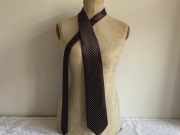 Brioni Krawat Męski Jedwabny Handmade