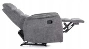 Fotel rozkładany Solon M Brego ciemny szary Z MASAŻEM