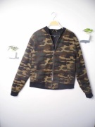 Kurtka bomberka New Look Men moro kamuflaż M/L