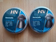 Śrut diabolo H&N Baracuda 5,5 mm zestaw 2 opakowania