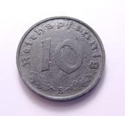 Niemcy 10 reichspfennig 1944 B