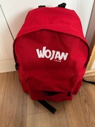 wojan team plecak czerwony prawie nowy
