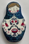 Magnes na lodówkę Duży Matrioszka Matryoshka Babuszka  ( 4)