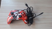 Kontroler Pad przewodowy do konsoli Powera Red Camo xbox one series PC