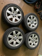 Alufelgi BMW z oponami zimowymi 