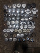 Dekielki kapsle zaślepki na felgi, mercedes intra borbet i inne