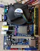 Zestaw płyta główna G31M-ES2L + procesor + pamieci