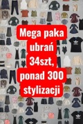 MEGA PAKA ubrań damskich M38 szafa kapsułowa Zara, Mango, Reserved 34sztuki