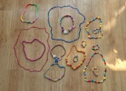 Korale naszyjniki dla dzieci 