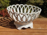 Koszyk biały KPM Krister 1840-1895