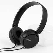 Sony MDR-ZX110AP – słuchawki przewodowe | Otwarte do sprawdzenia I Czarne