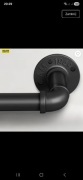 Sprzedam nowy karnisz drążek do zasłon czarny 76-305 cm regulowany, 19 mm