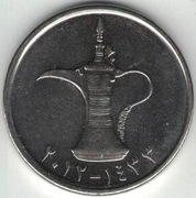 Zjednoczone Emiraty Arabskie ZEA 1 dirham 2012 - 24 mm - magnetyczna - nr 2