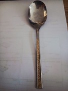 Komplet sztucow serwingowych SOLINGEN18/10 Vintage80rpokryta twardym złotem