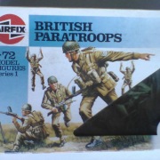 brytyjscy spadochroniarze, II wojna światowa, Airfix 01723,1:72