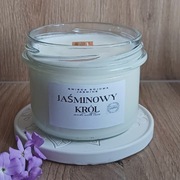 JASMINE JAŚMIN Naturalna świeca sojowa w słoiku 235ml 