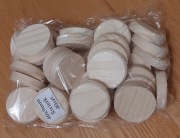 Sęki Fleki z deski Świerk fi 40mm/9mm 40szt.